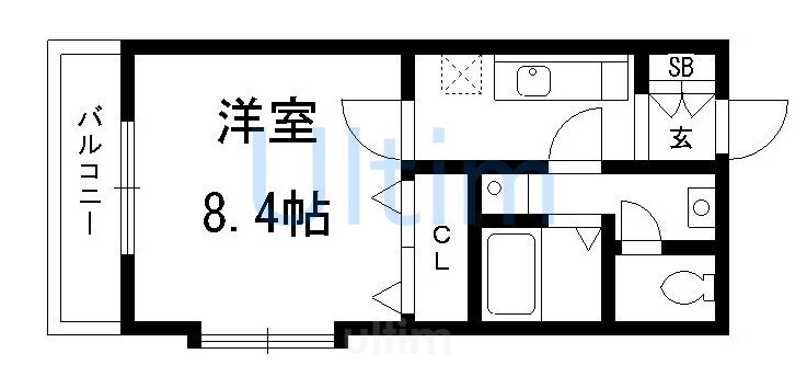 メゾン・ラコンテの物件間取画像