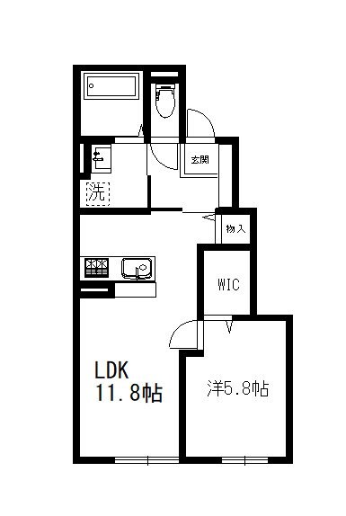 （仮称）D-room宇治市宇治若森の物件間取画像