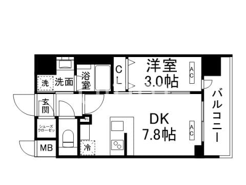 ベラジオ雅び西大路七条の物件間取画像