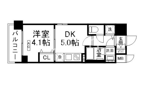 ベラジオ雅び西大路七条の物件間取画像