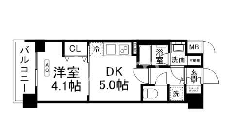 ベラジオ雅び西大路七条の物件間取画像