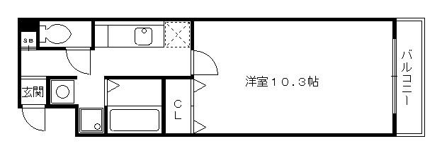 PAL西円町の物件間取画像