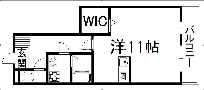 グリーンフィールドII番館の物件間取画像