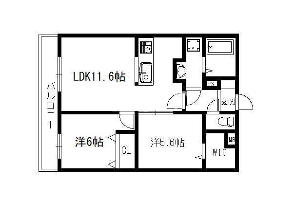 BERG FUJINOMORIの物件間取画像