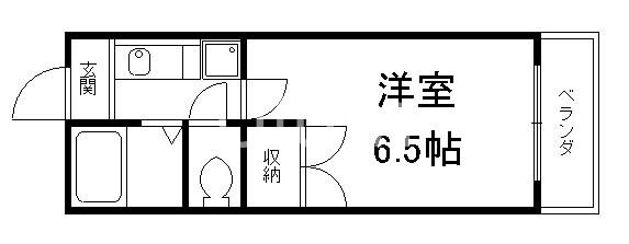 メゾン桃栄IIの物件間取画像