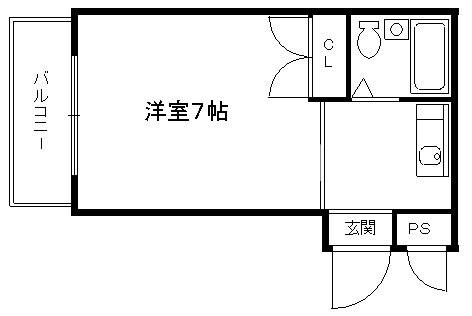 フォンティーヌの物件間取画像