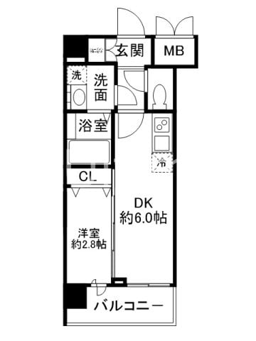 ブランシエスタ西京極の物件間取画像