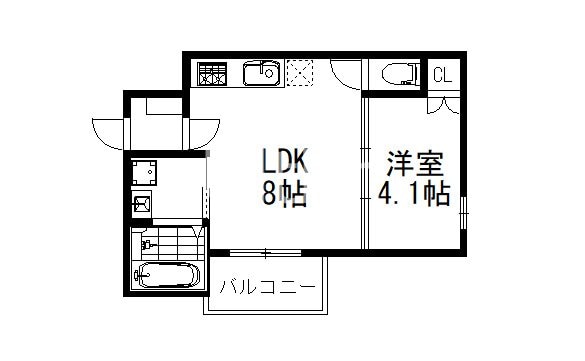 F asecia proseの物件間取画像