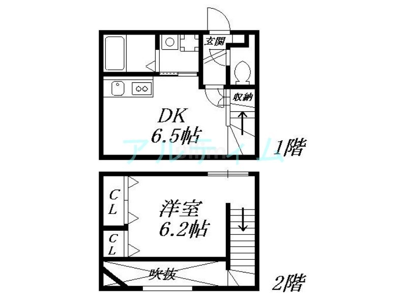 ファミユ東山の物件間取画像