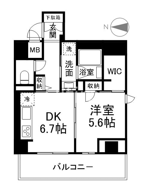 Ｓｈａ Ｍａｉｓｏｎ 御幸町御池の物件間取画像