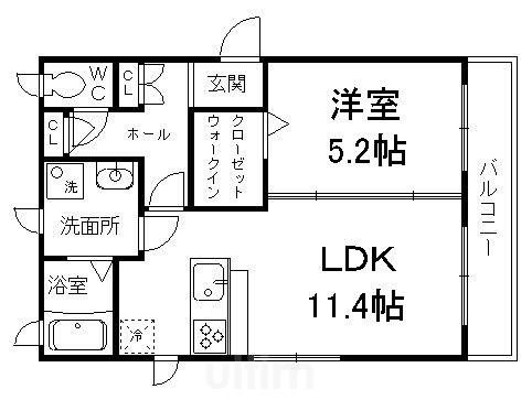 ＣｏｒｄｏｍｕｓIの物件間取画像