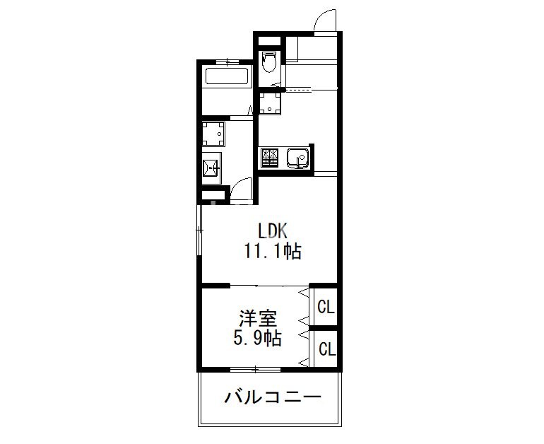 ユアメゾンK’sの物件間取画像