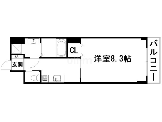 アムールきよいの物件間取画像