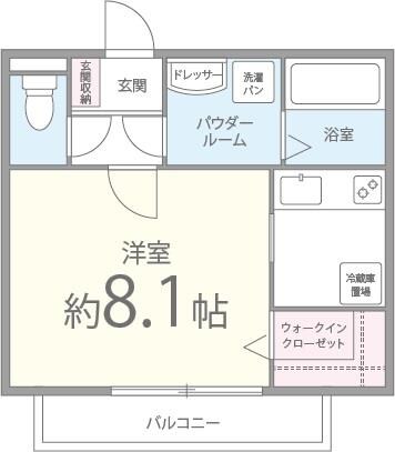 メゾン南塚口の物件間取画像