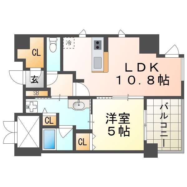 Amistadの物件間取画像