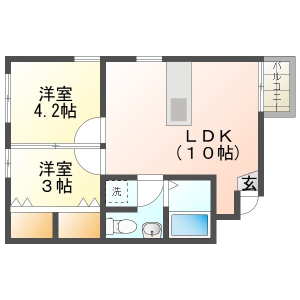 COMODOの物件間取画像