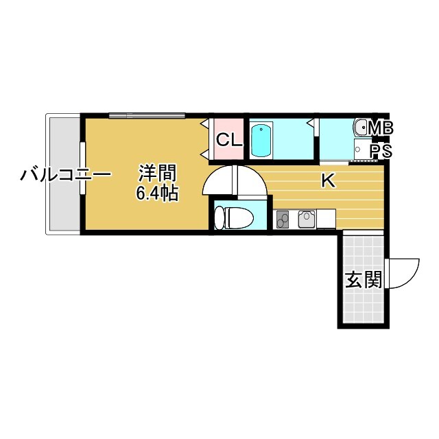 フジパレス甲子園口サウスの物件間取画像