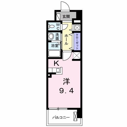 クラシェス尼崎の物件間取画像