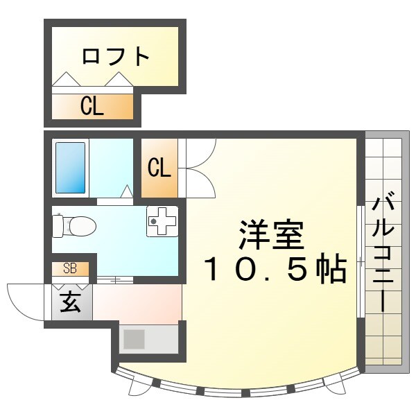 O・Jフィールドの物件間取画像