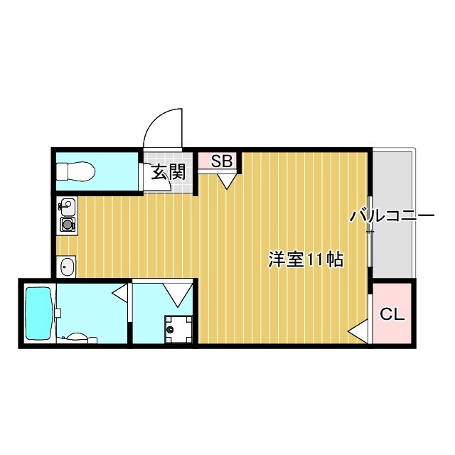 Cherry Blossomsの物件間取画像