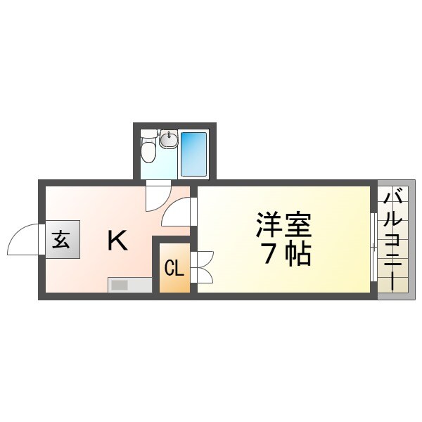 Royale離宮西宮の物件間取画像