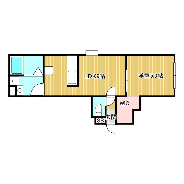 Keyビレッジ東鳴尾の物件間取画像