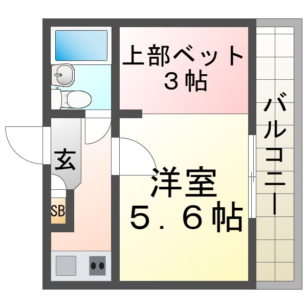 プレンティハウスの物件間取画像