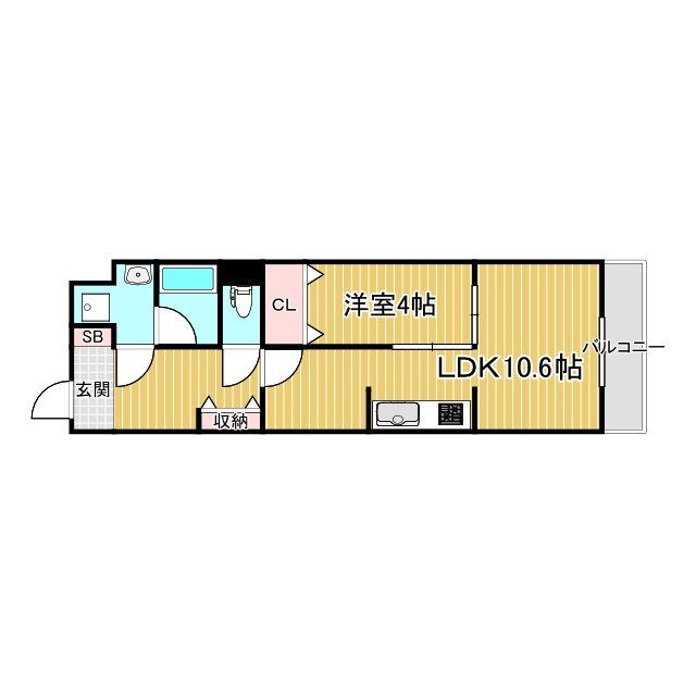 CityZ西宮の物件間取画像