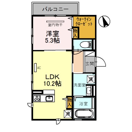 SOLEADO鳴尾の物件間取画像