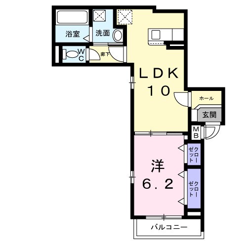 シャインⅡの物件間取画像