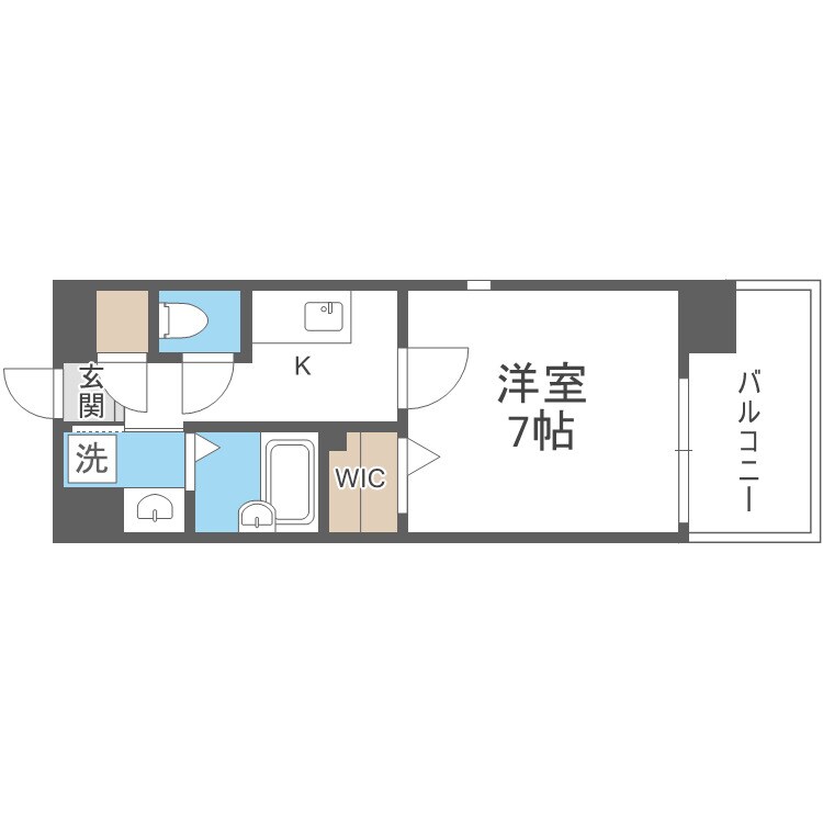 香椎宮前駅 徒歩5分 2階の物件間取画像