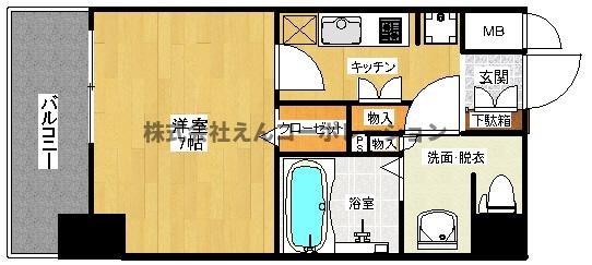 エンクレスト香椎の物件間取画像