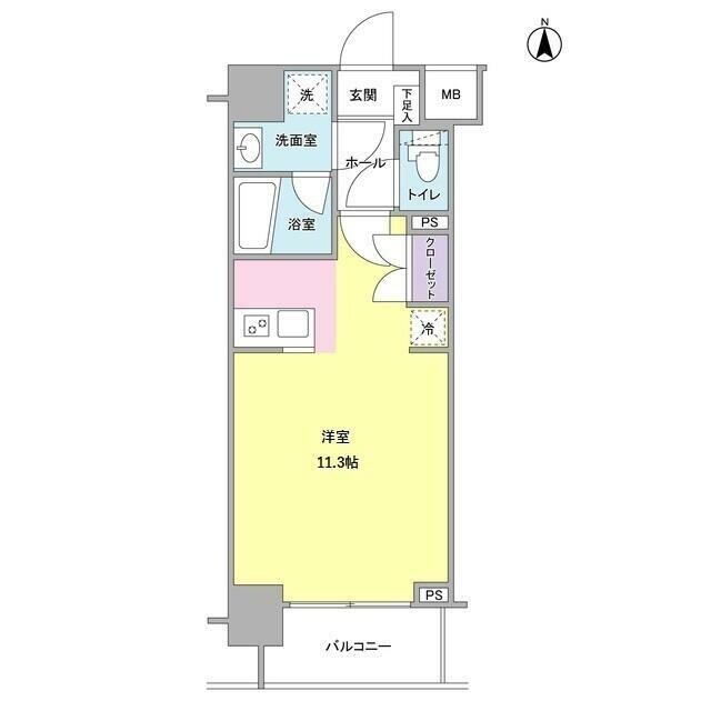 モンレーヴ錦糸町の物件間取画像