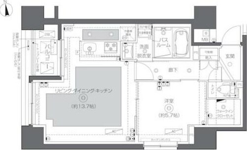 ZOOM秋葉原SQUAREの物件間取画像