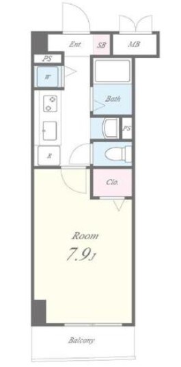 プロニティ　タナカの物件間取画像