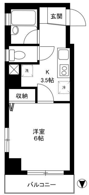 ECLUSEの物件間取画像