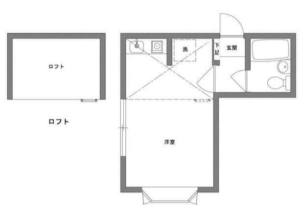 物件間取画像