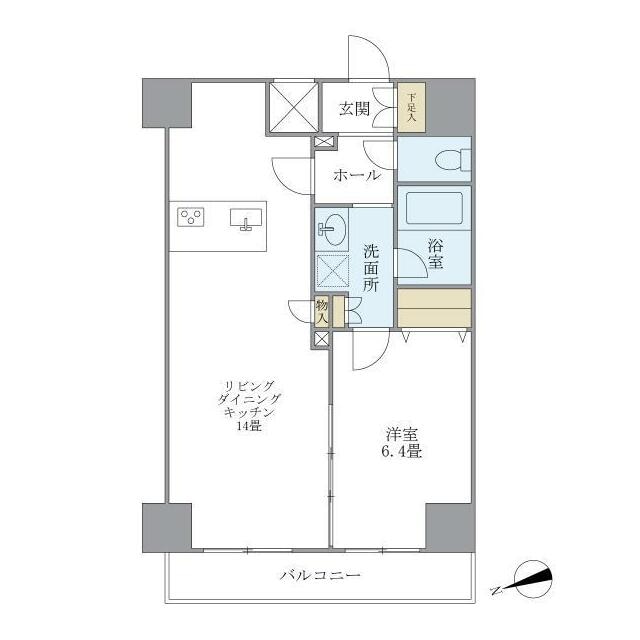 コート新御徒町の物件間取画像