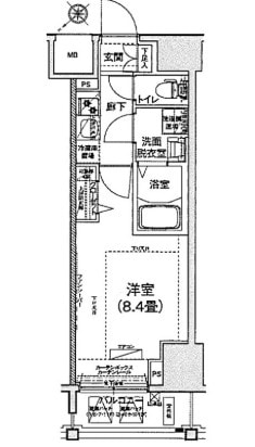 アイルイムーブル向島の物件間取画像