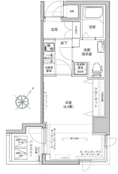 アイル東京スカイツリー参番館の物件間取画像