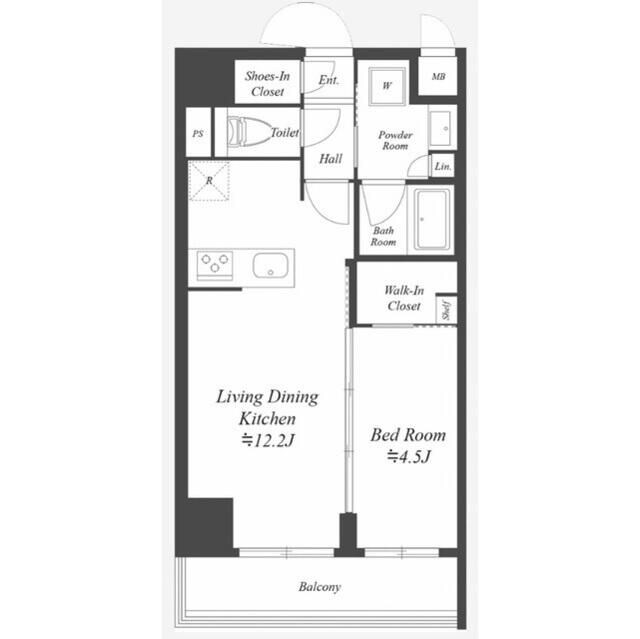 ブランシエスタ浅草千束の物件間取画像