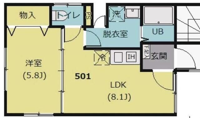 REIZ浅草の物件間取画像