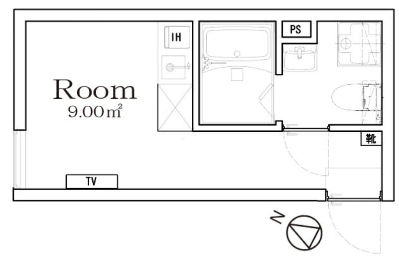 BoaSorte町屋の物件間取画像