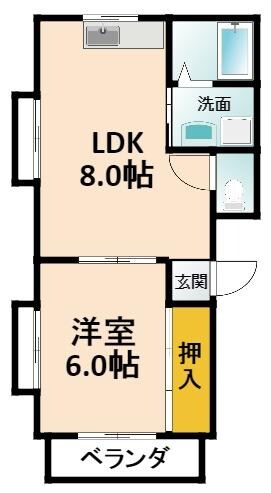 物件間取画像