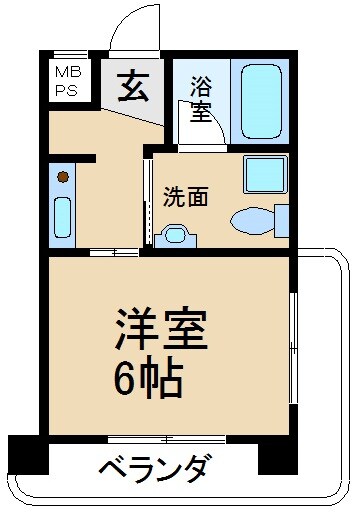 物件間取画像