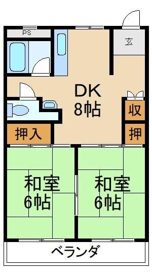 物件間取画像