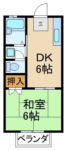 物件間取画像