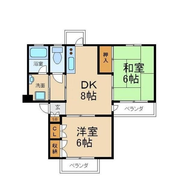 ヴレ・ロワイヤルの物件間取画像