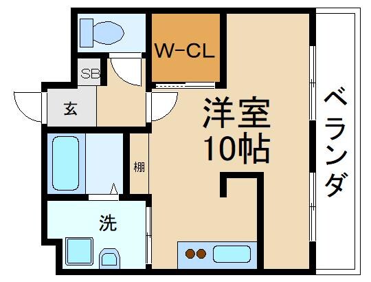 コアパレス寝屋川の物件間取画像