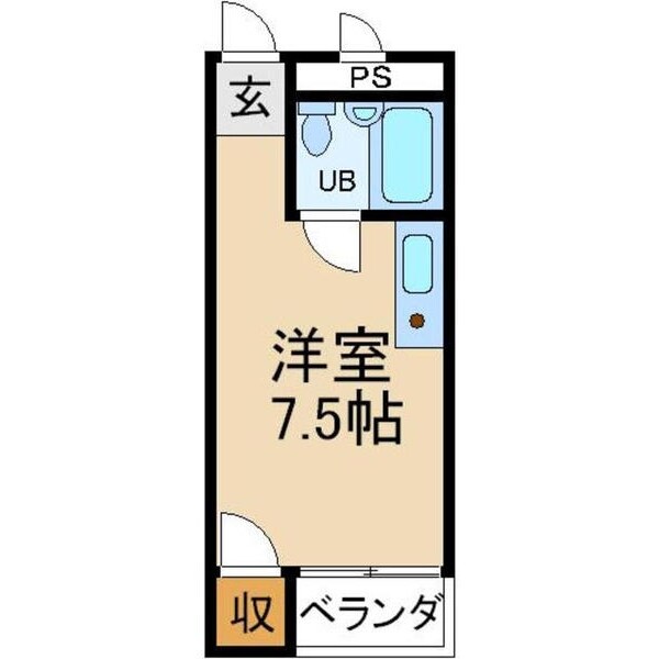 ツインプラザ中宮２号館の物件間取画像